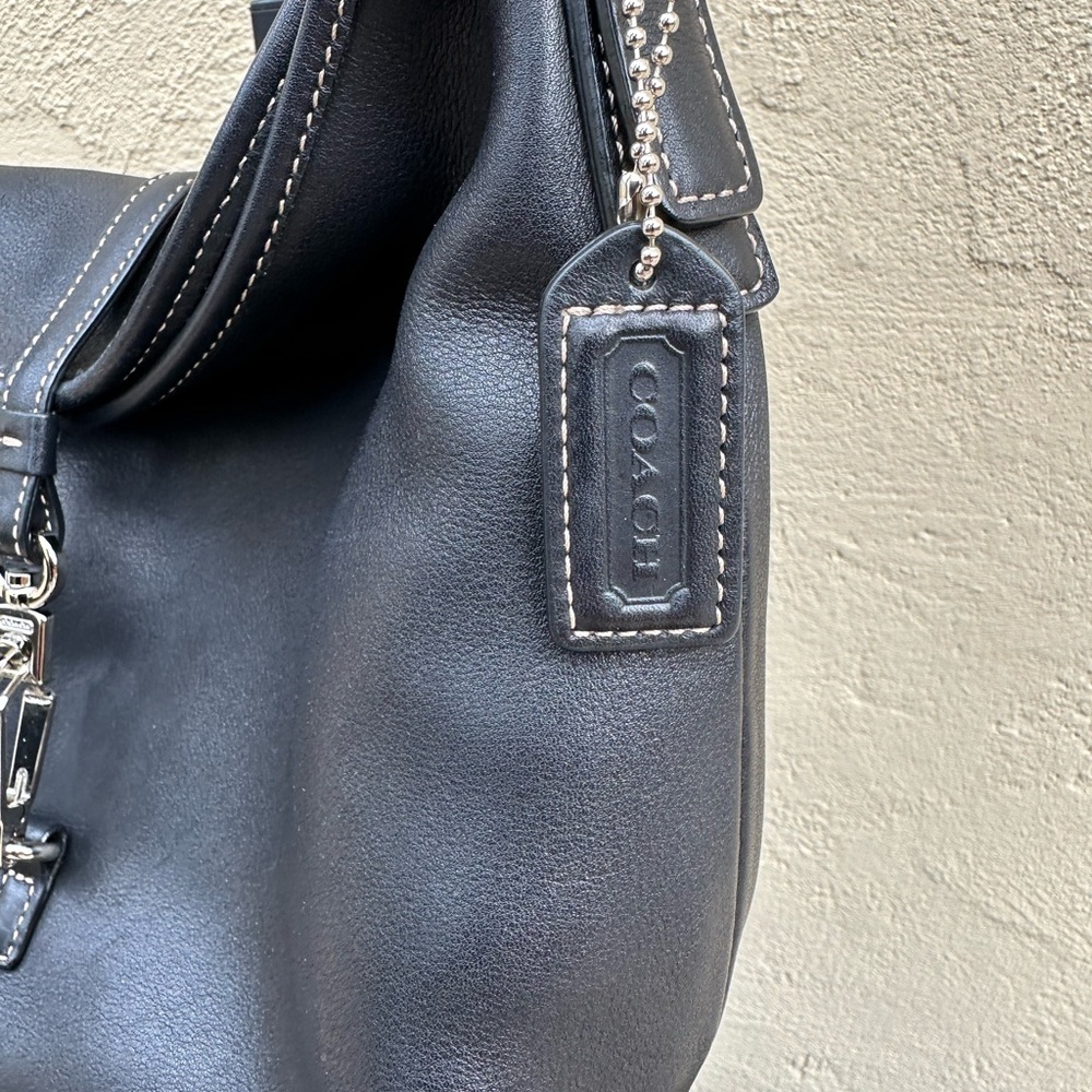 🖤Vintage / Y2k Coach Hampton Clip Hobo Shoulder Bag 9266🖤 - Picture 3 of 11